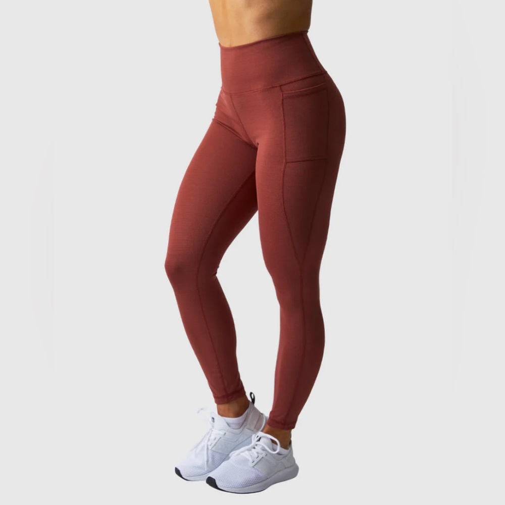 Born Primitive Rise 2.0 Leggings in Brick Red